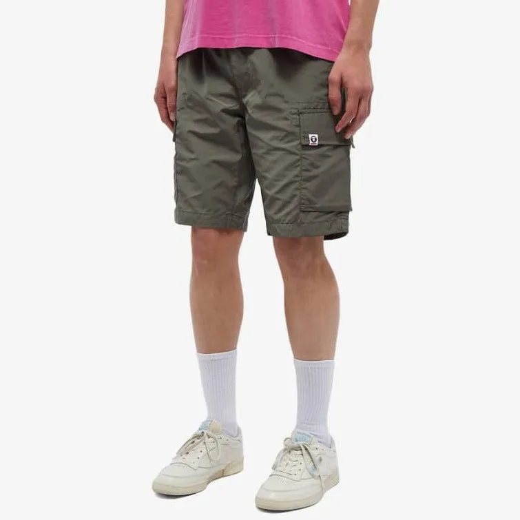 AAPE Khaki Cargo Shorts