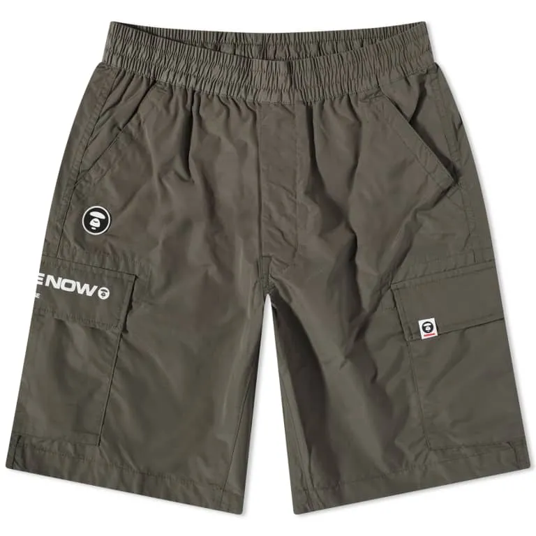 AAPE Khaki Cargo Shorts