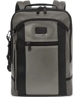 Alpha Bravo Davis Ballistic Nylon Leather Backpack