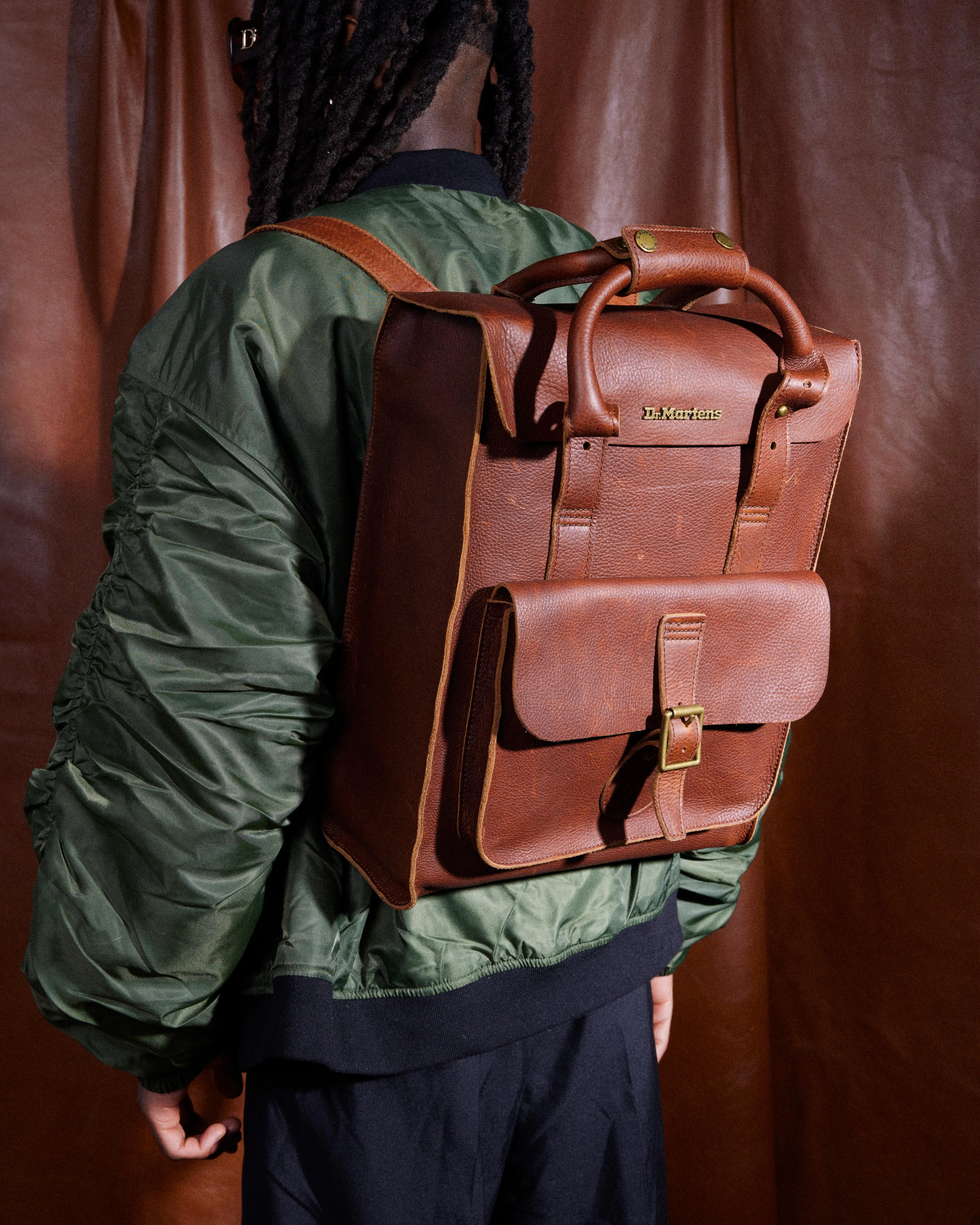 Italian Leather Backpack,