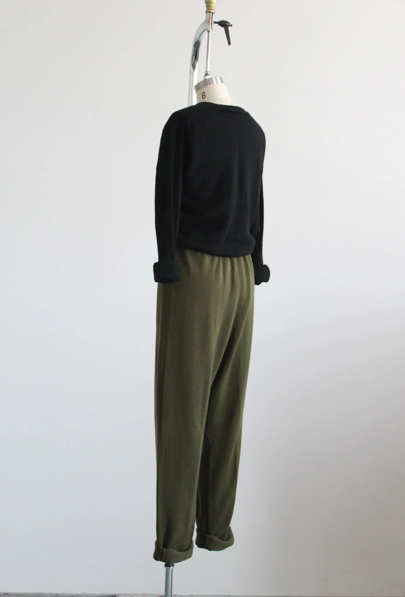 wool trousers