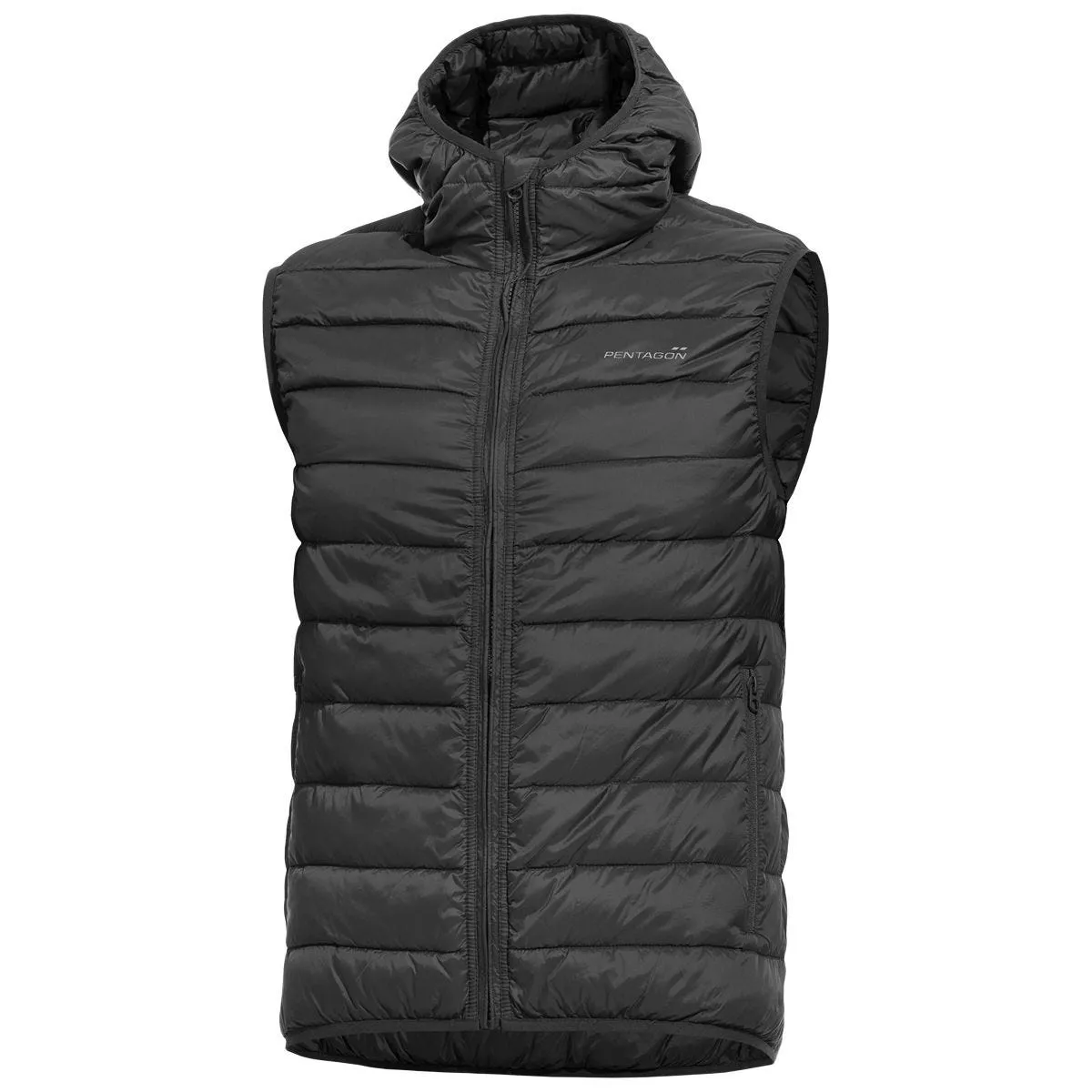 Aurora Black Puffer Vest