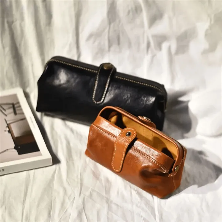 Vintage Genuine Leather Wallets for Men and Women