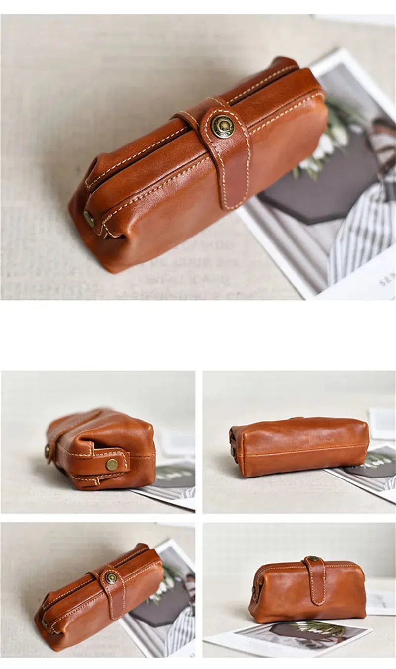 Vintage Genuine Leather Wallets for Men and Women