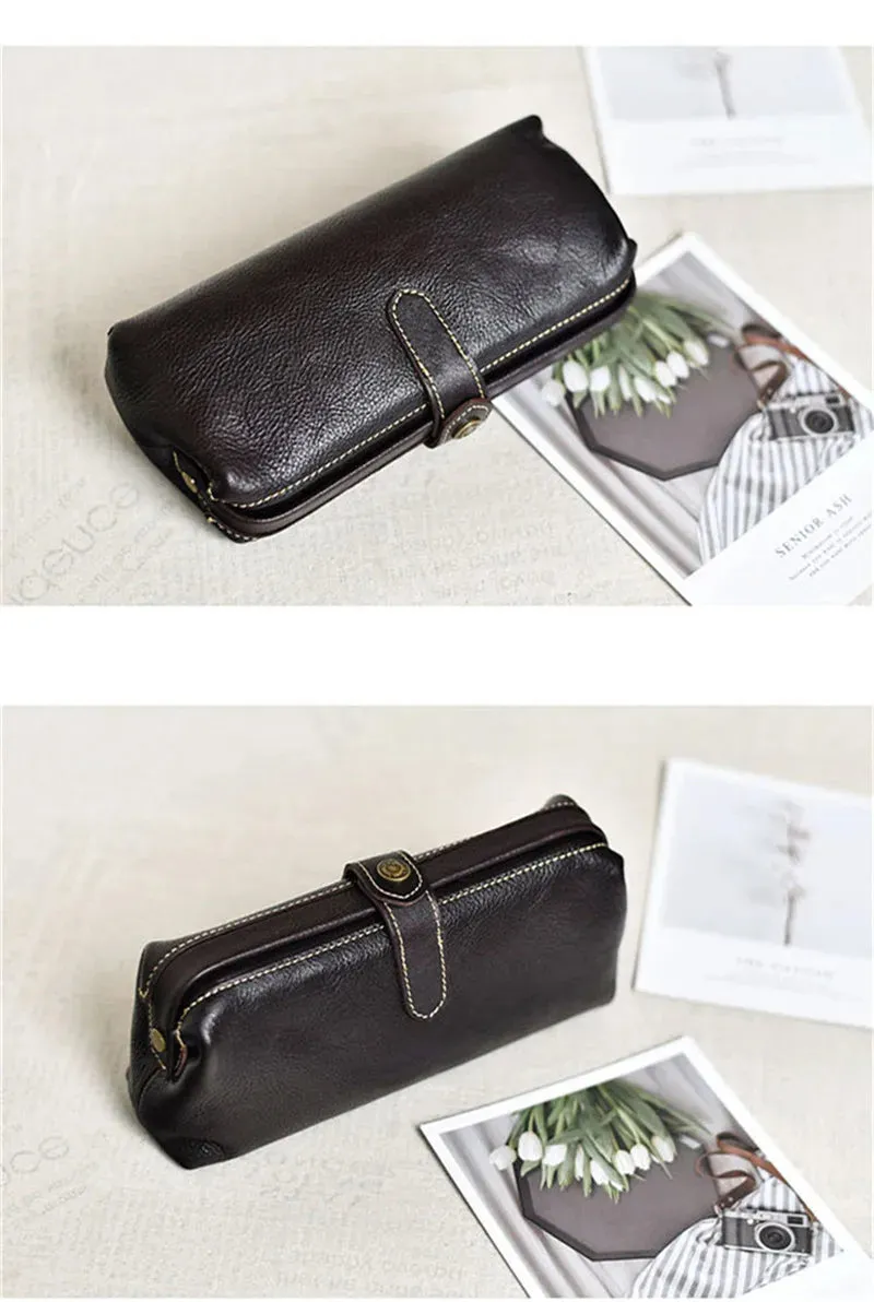 Vintage Genuine Leather Wallets for Men and Women