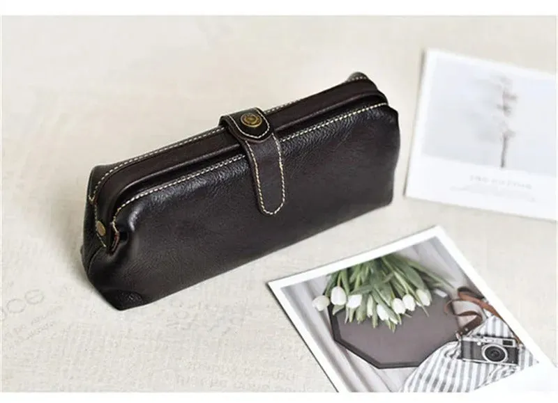 Vintage Genuine Leather Wallets for Men and Women