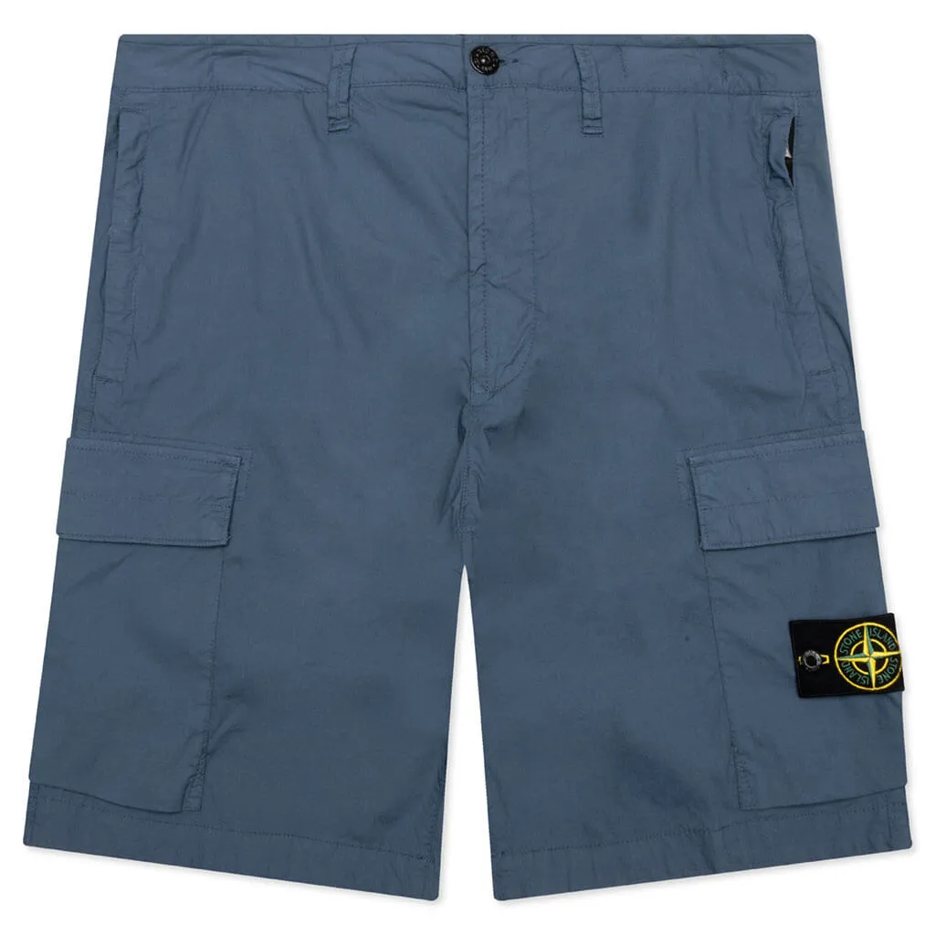 Avio Blue Cargo Bermuda Shorts