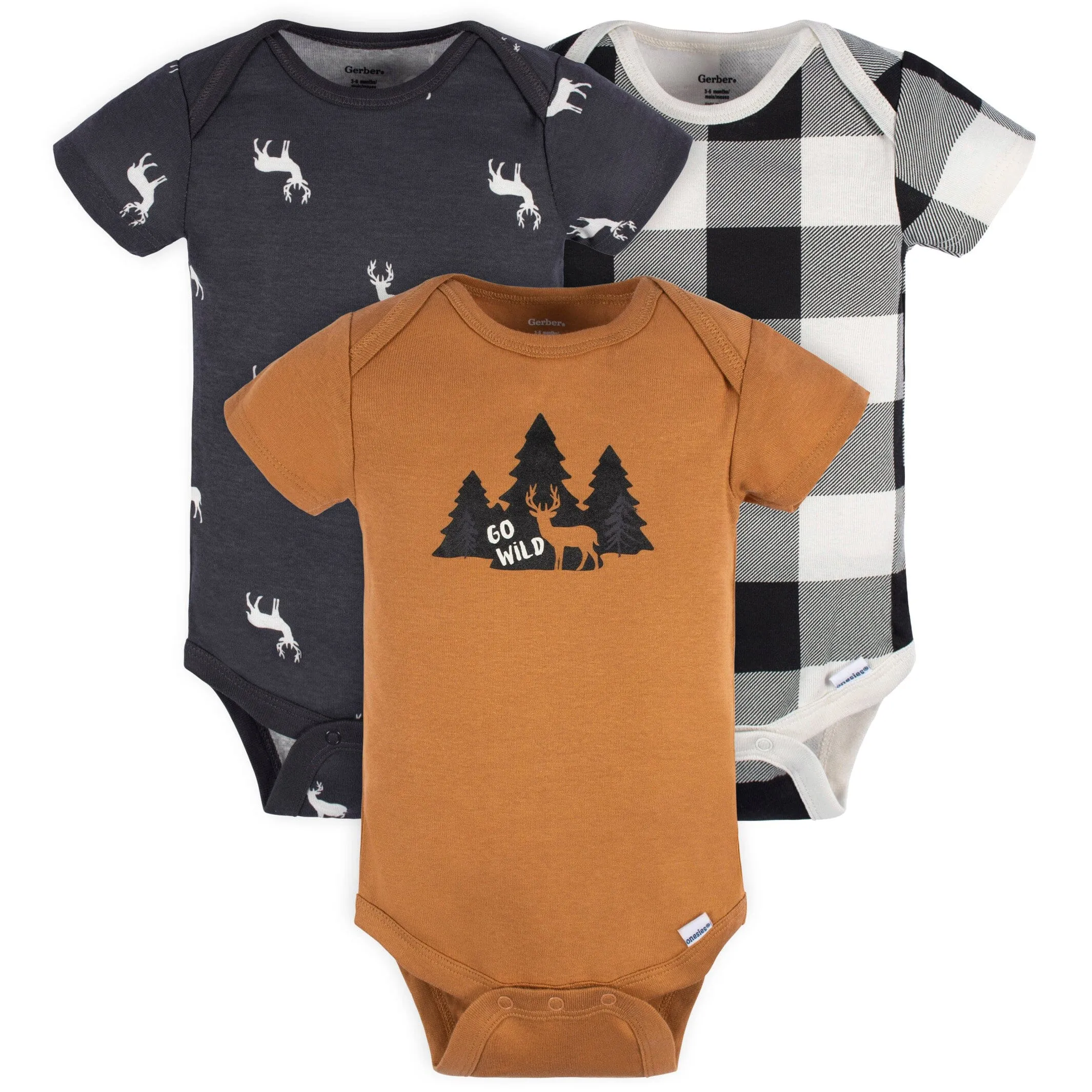 12-Piece Bundle for Baby Boys with Deer Theme