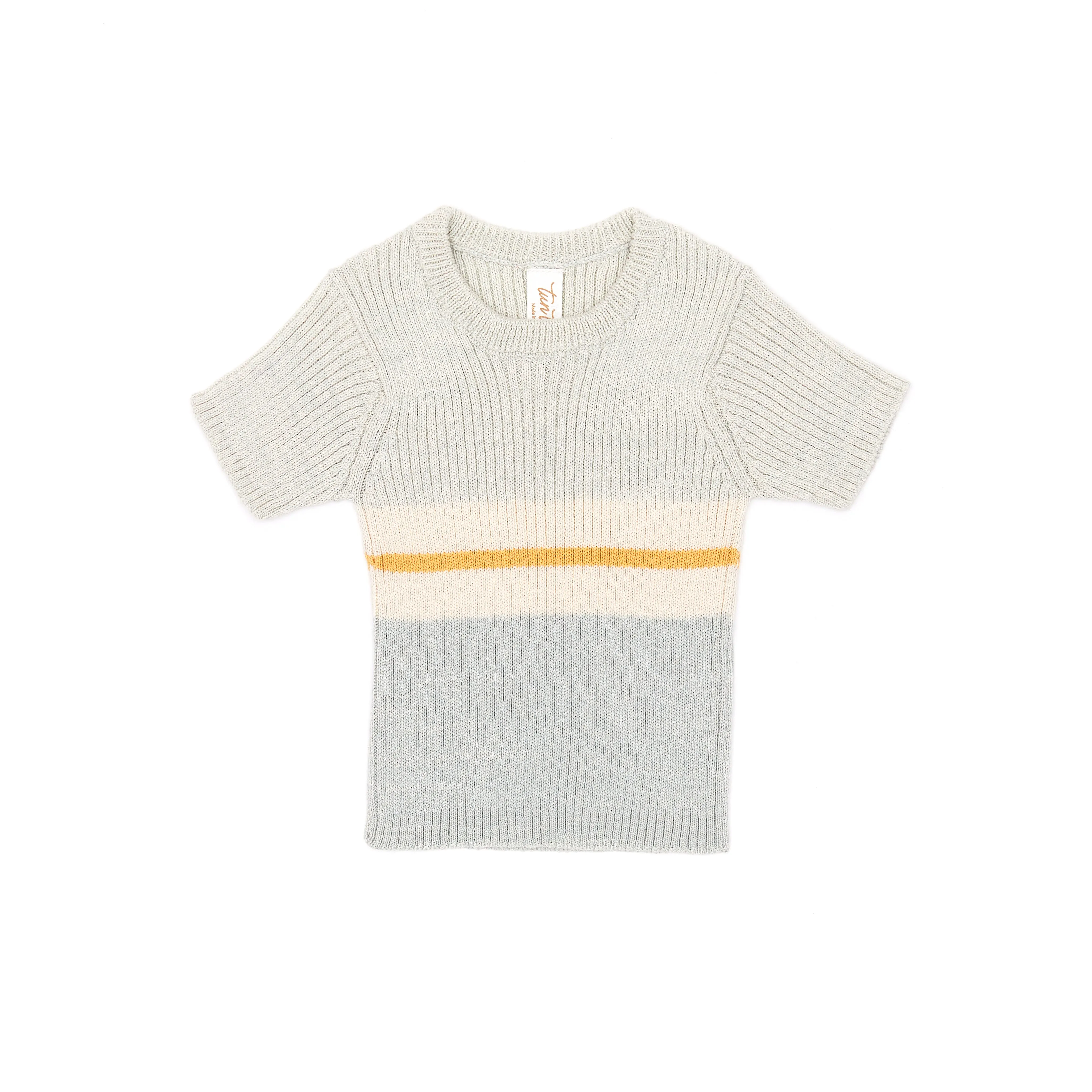 Baby George Top & Knitted Shorts Set by Tun Tun