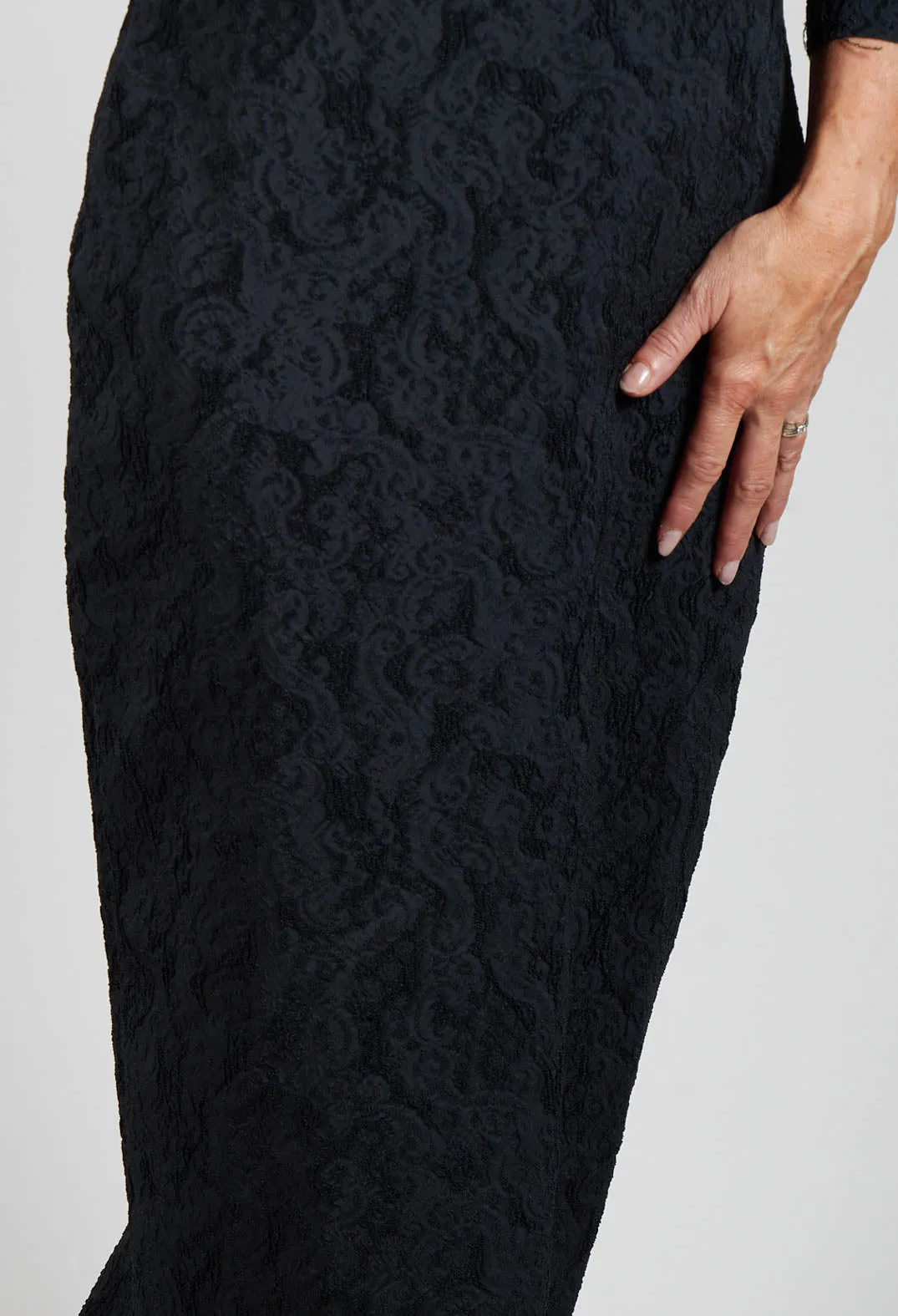 Stylish Black Evening Dress