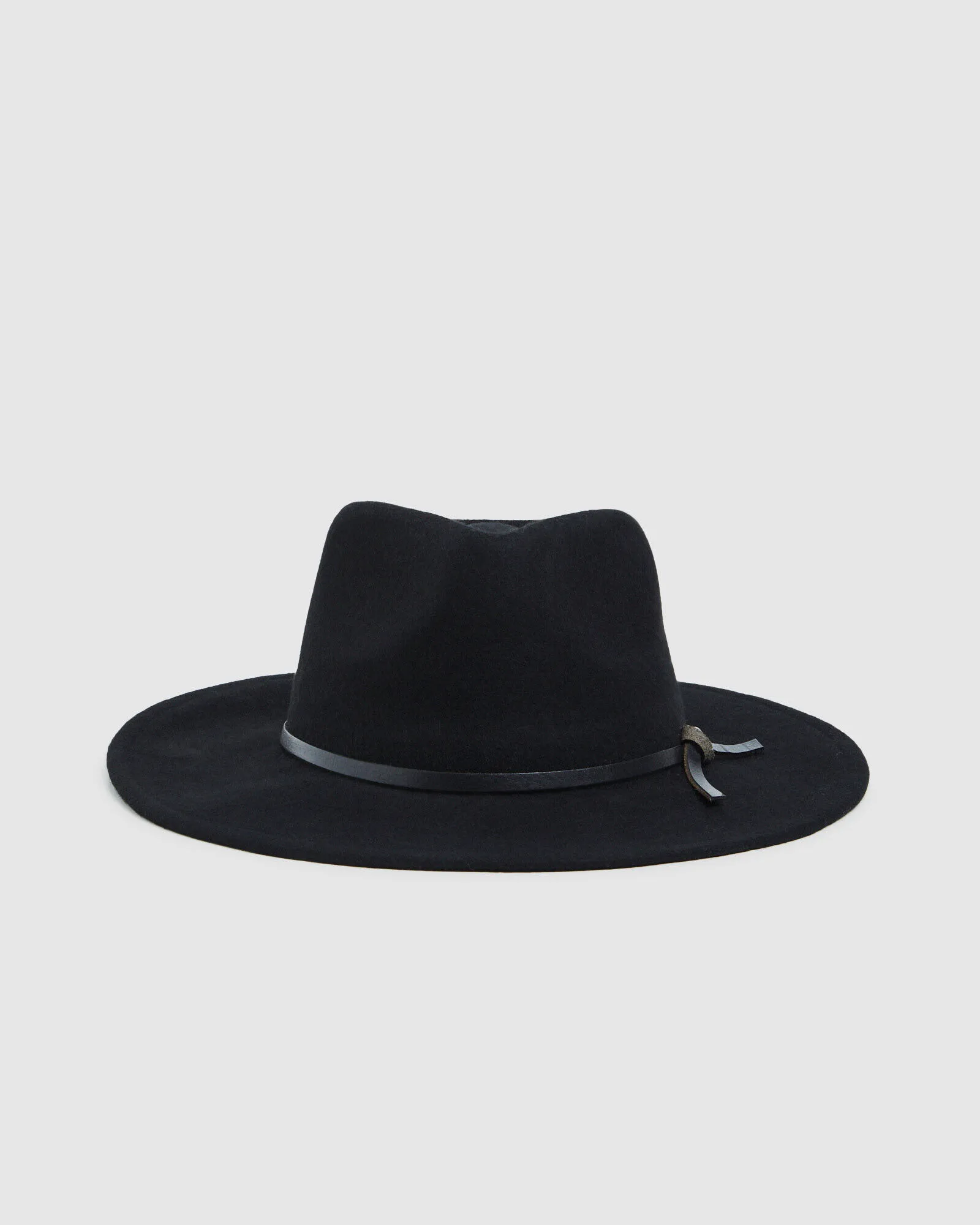 Black Howard Wool Fedora