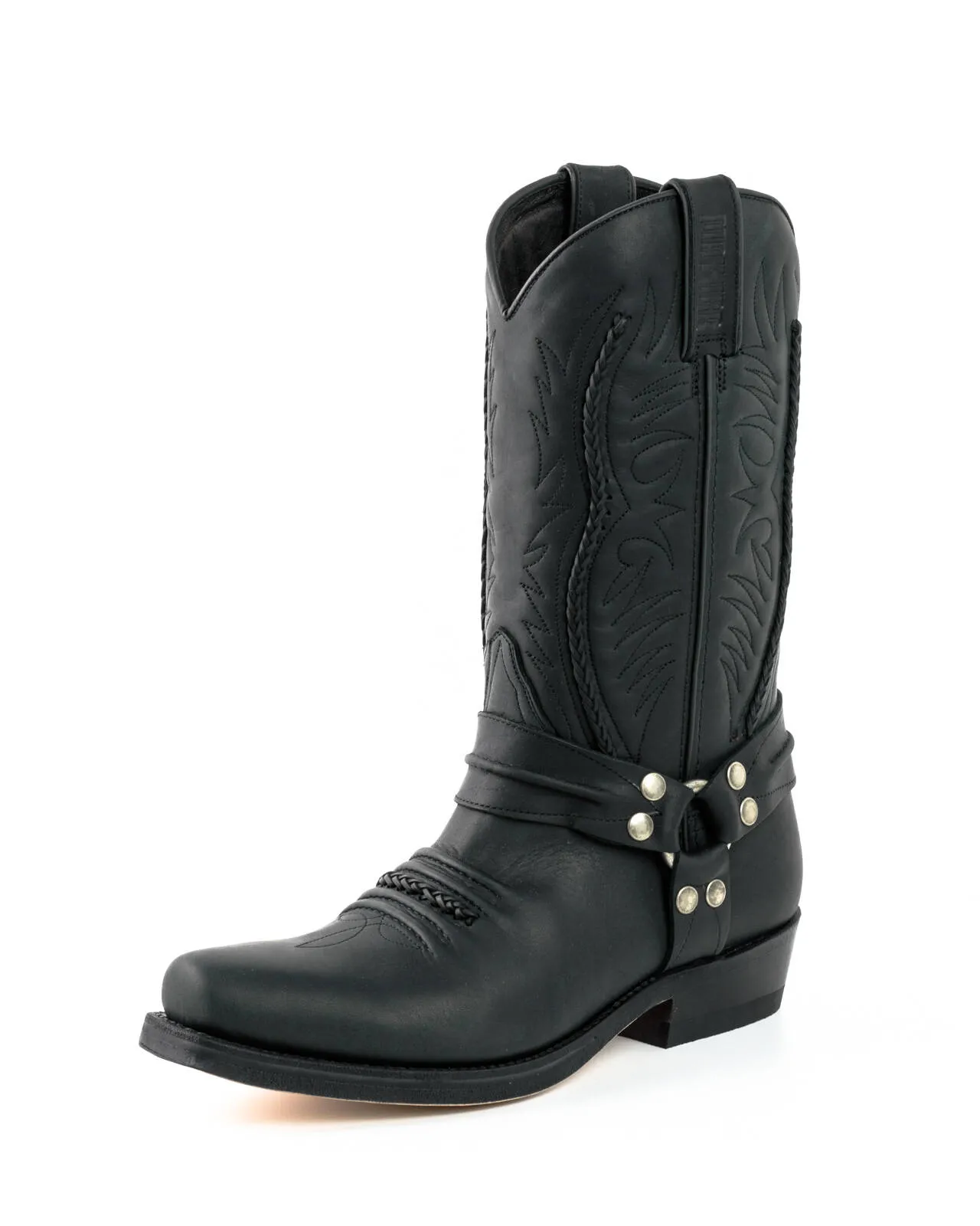 Black Leather Boots Mayura 209