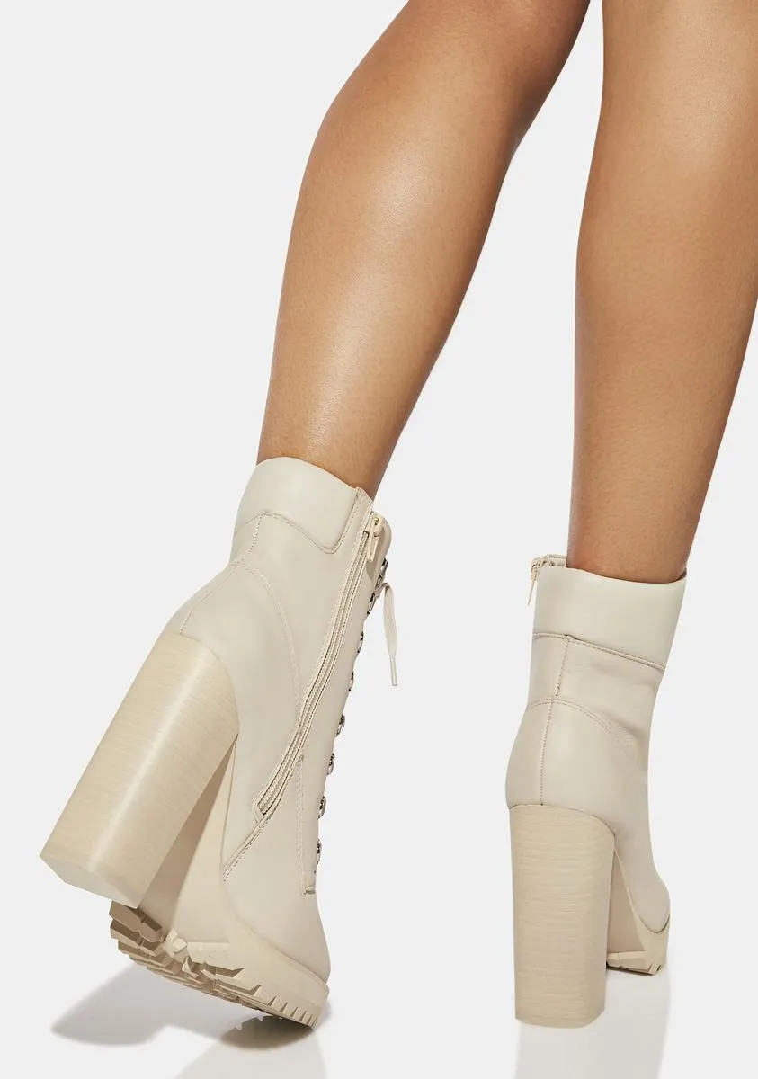 Bone Beso Vegan Leather Boots