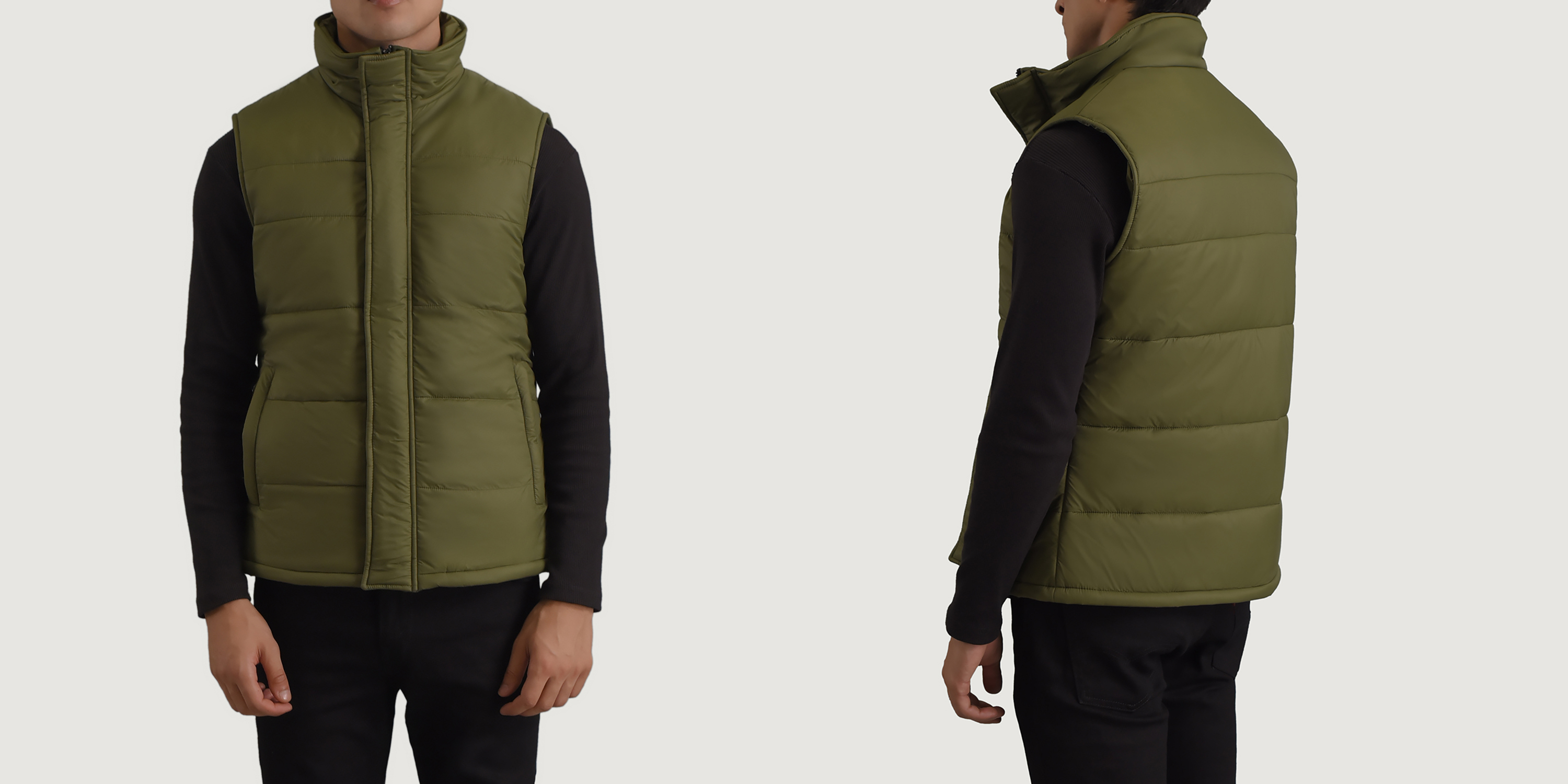 Bryan Green Puffer Vest