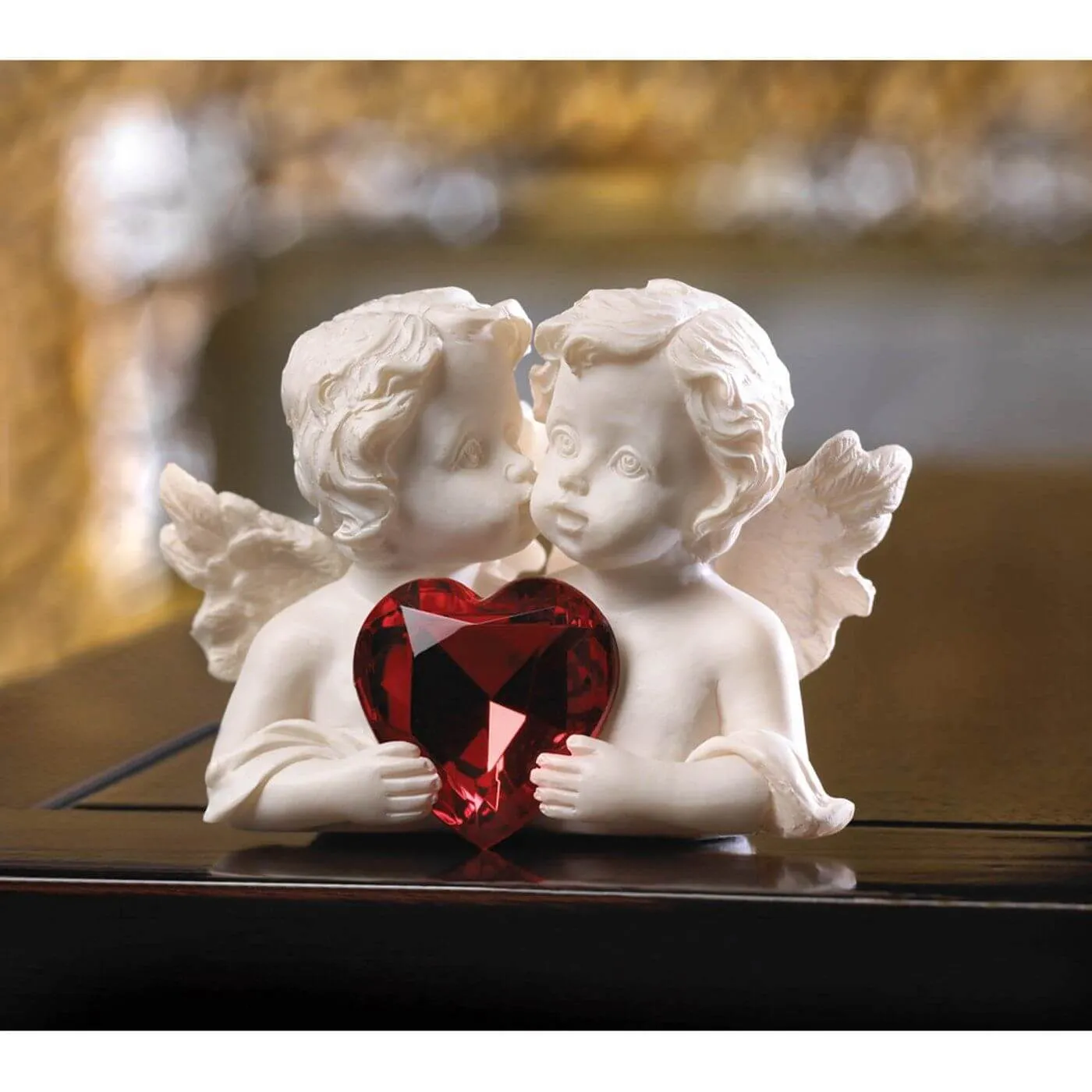 Two in Love Cherub Angels Figurine