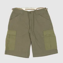 Cotton Rip Stop Cargo Shorts