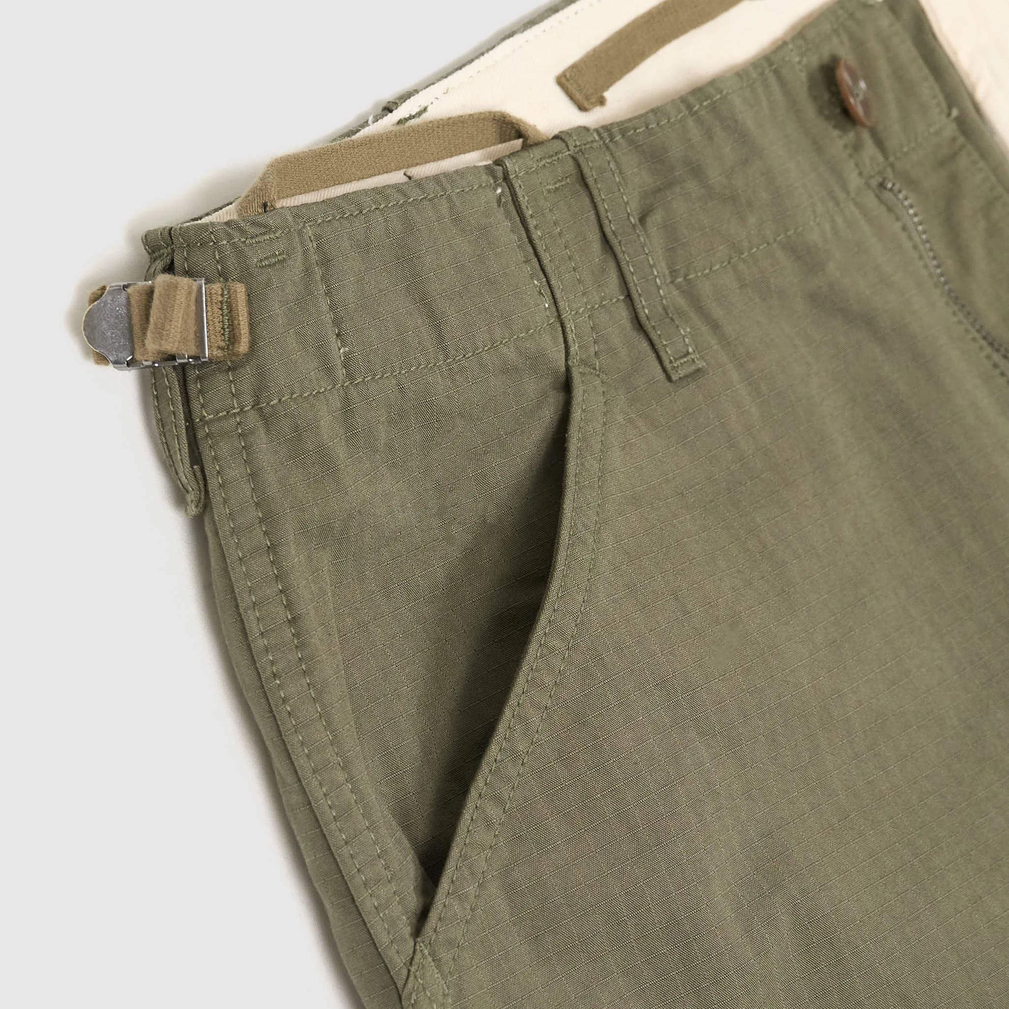 Cotton Rip Stop Cargo Shorts