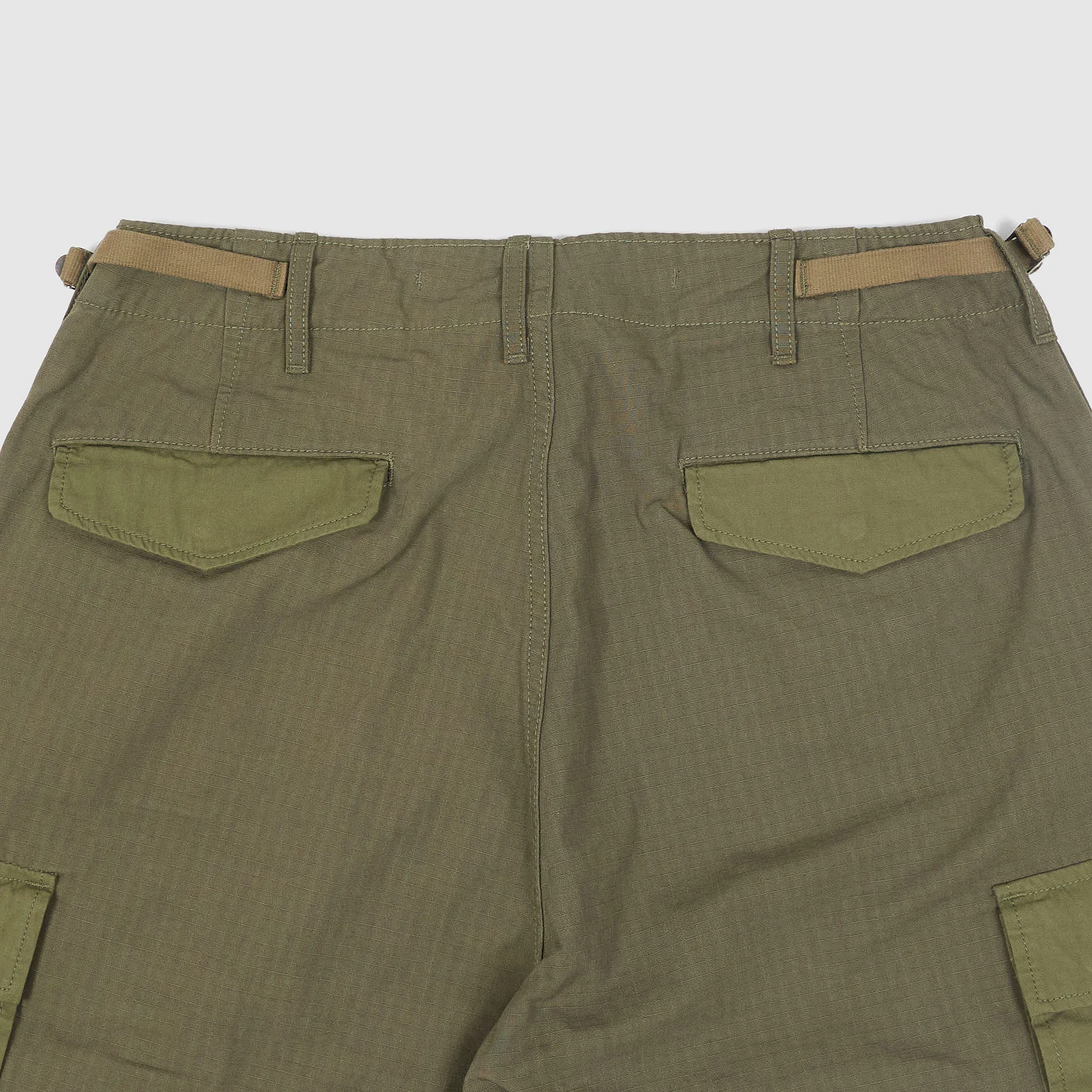 Cotton Rip Stop Cargo Shorts