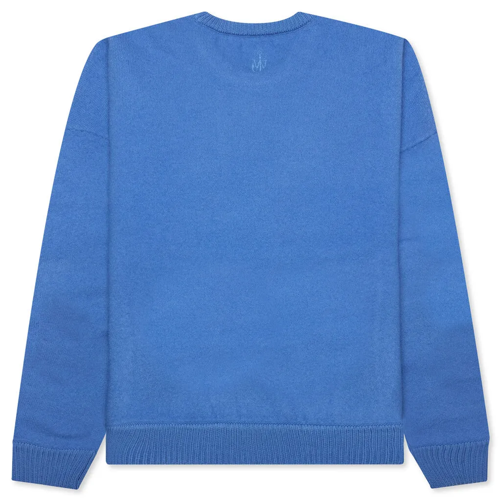 Sky Blue Crewneck Sweater