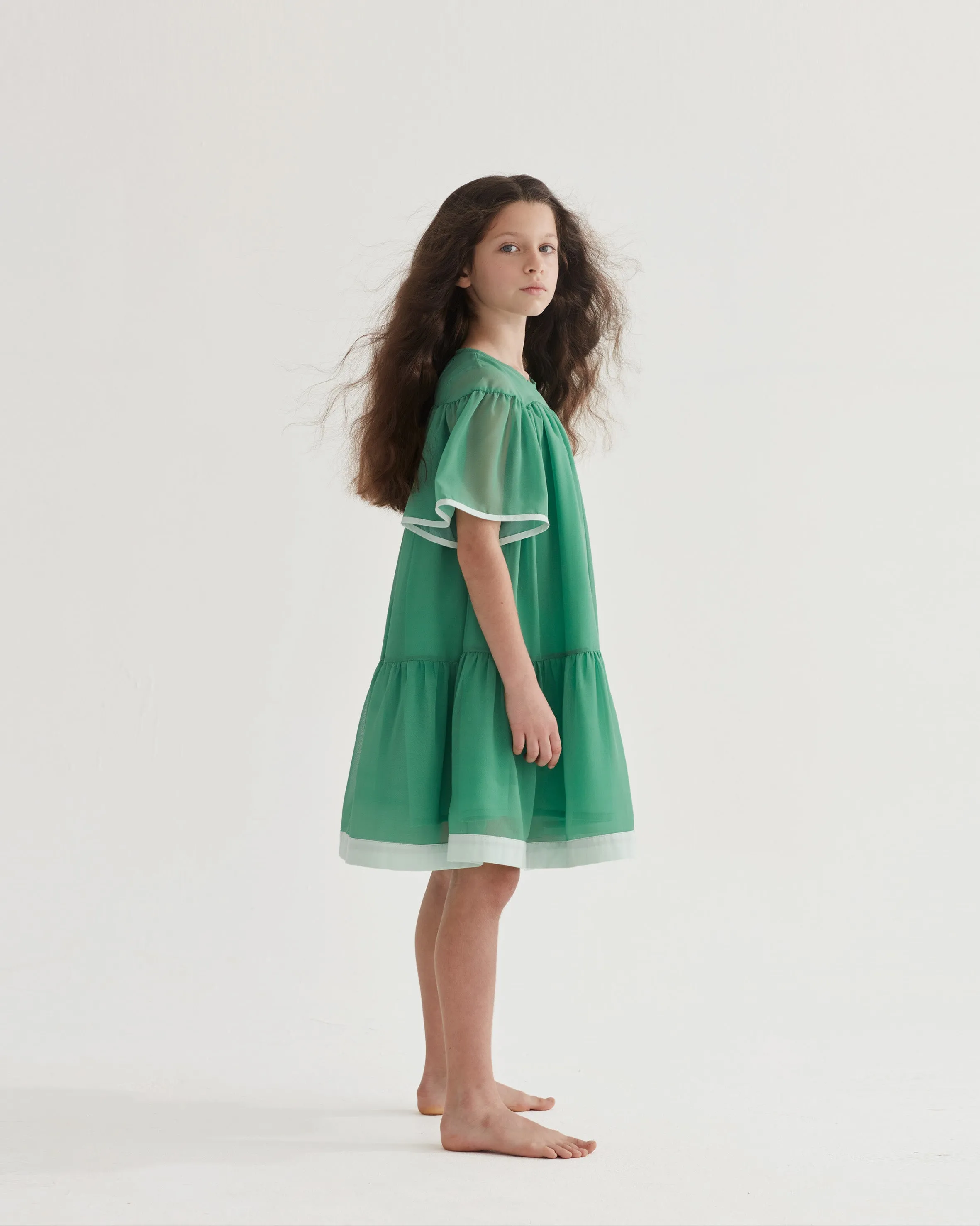 Cricket Green Special Length Dress - Float Your Boat