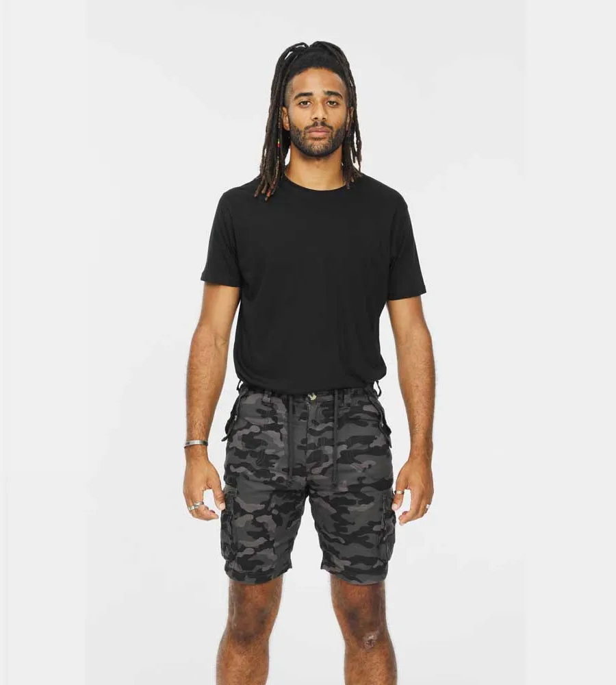 Men's Camouflage Print Cargo Shorts (ZAVIER)