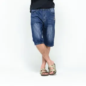 Baggy Cargo Summer Calf-length Hip-Hop Men's Denim Shorts