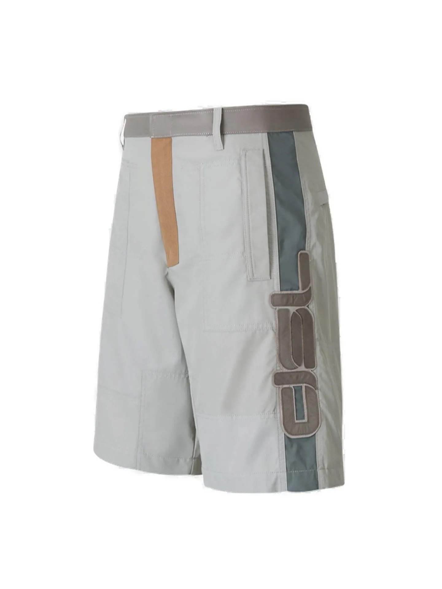 Diesel P-Saville Logo Patch Bermuda Shorts