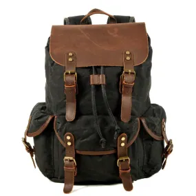 Vintage Leather Backpack by Dru