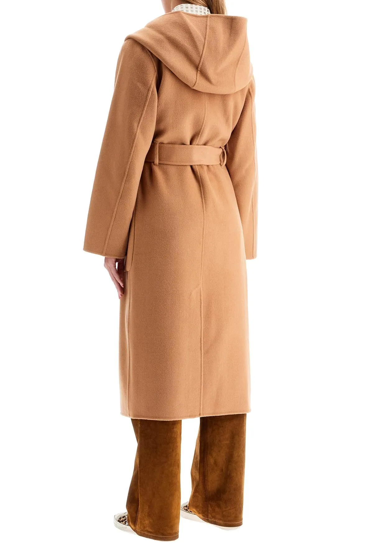 edie Hooded Coat GOLDEN CAMEL