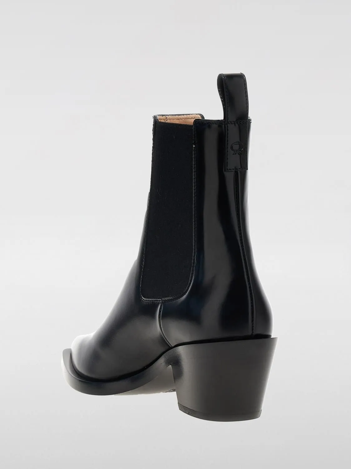 Elegant Black Leather Boots by GIANVITO ROSSI