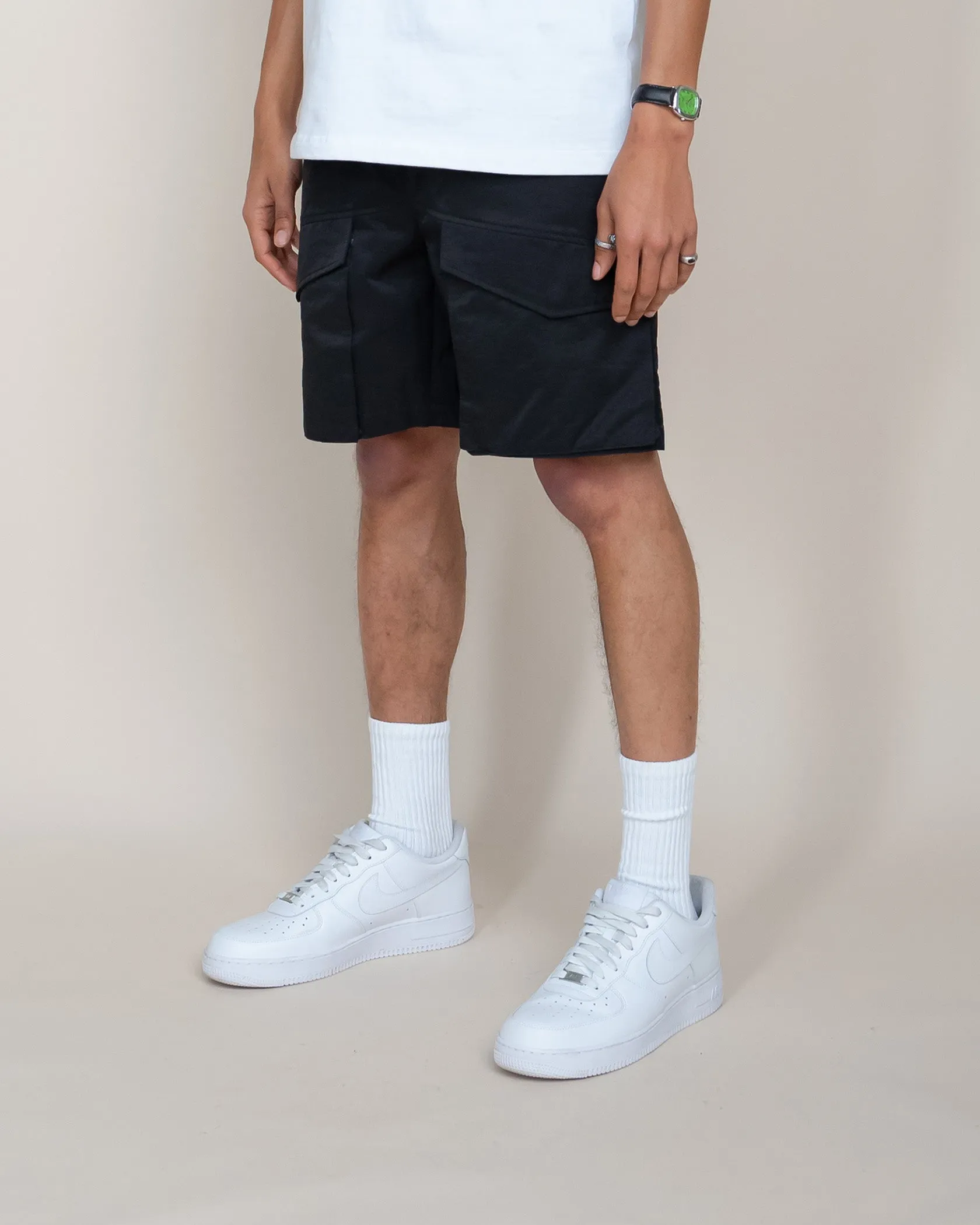 Müsli Cashew Sweat Cargo Shorts - Cashew