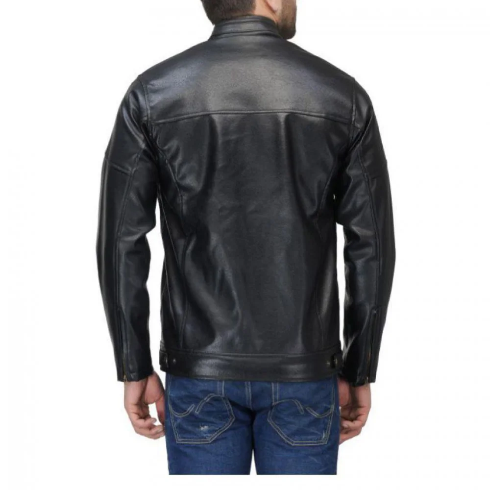 Faux Leather Hiller Jacket