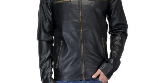 Faux Leather Hiller Jacket