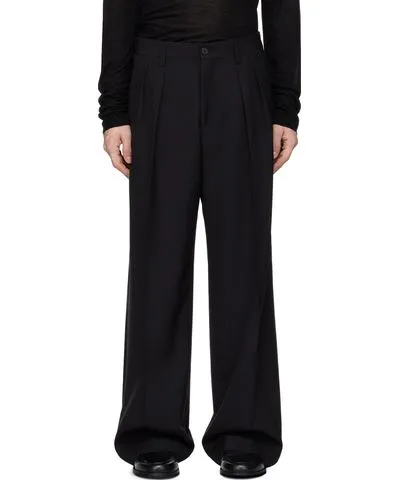 Filippa K Black Wool Trousers