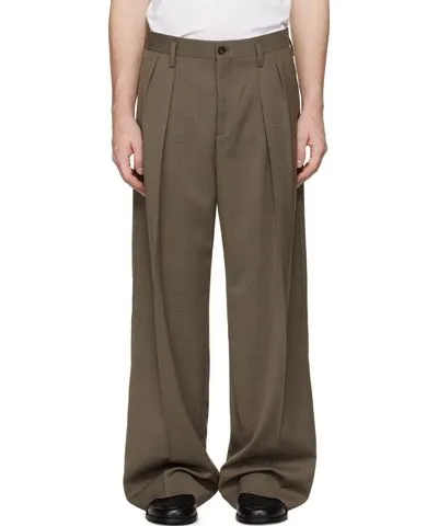 Filippa K Taupe Wool Trousers