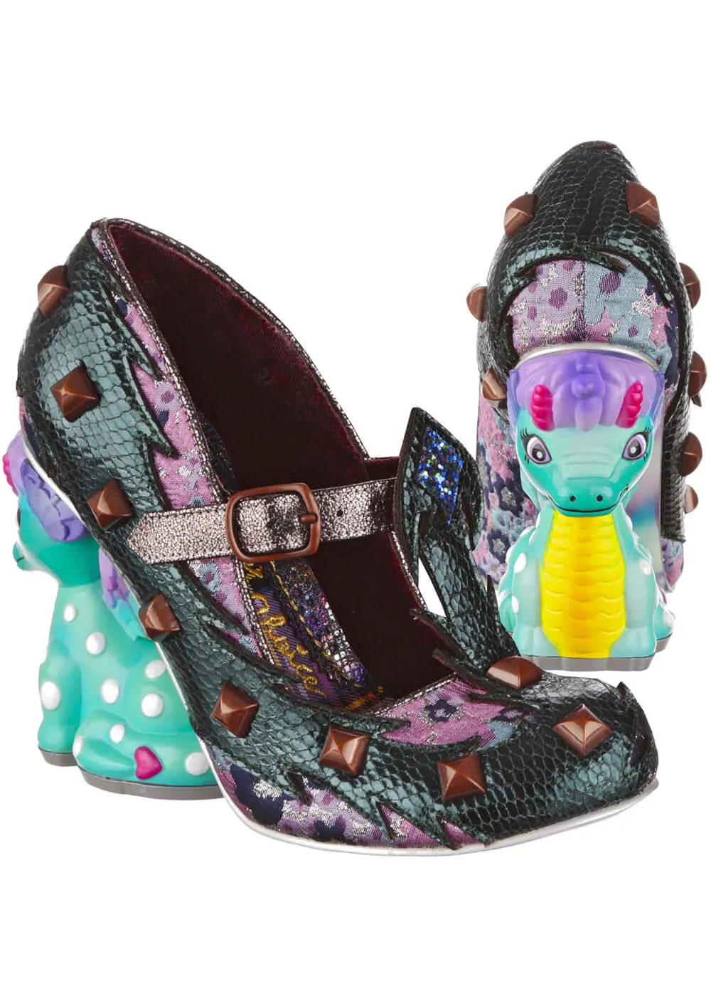 Green Dragon Flail Tail Pumps by Irregular Choice