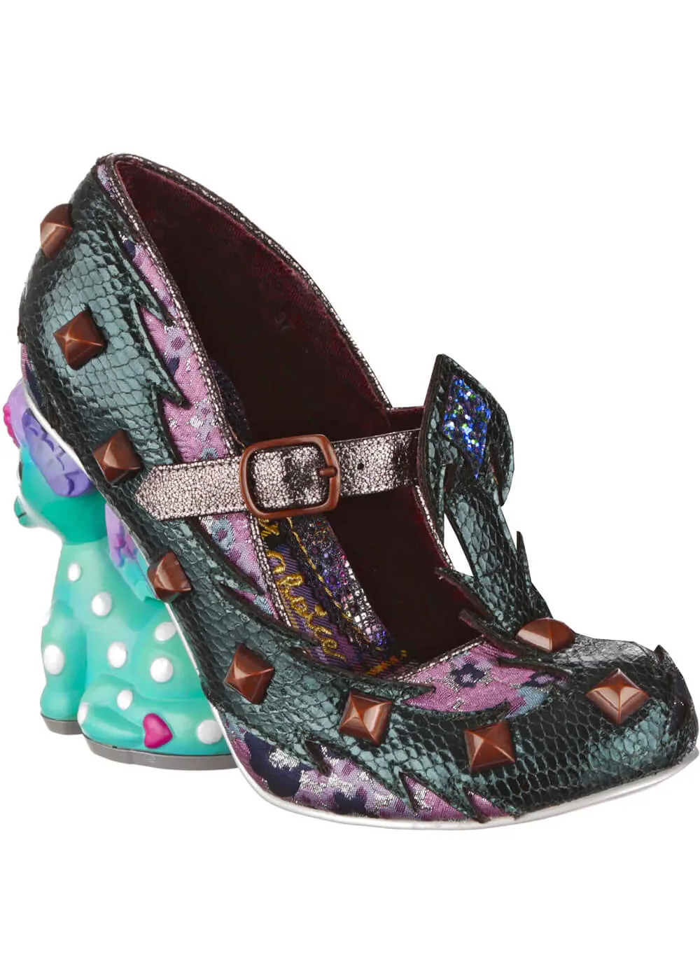 Green Dragon Flail Tail Pumps by Irregular Choice