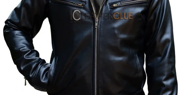 GENTS FAUX LEATHER JACKET