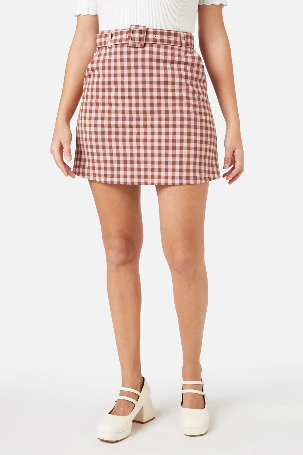 Gingham Gelati Skirt