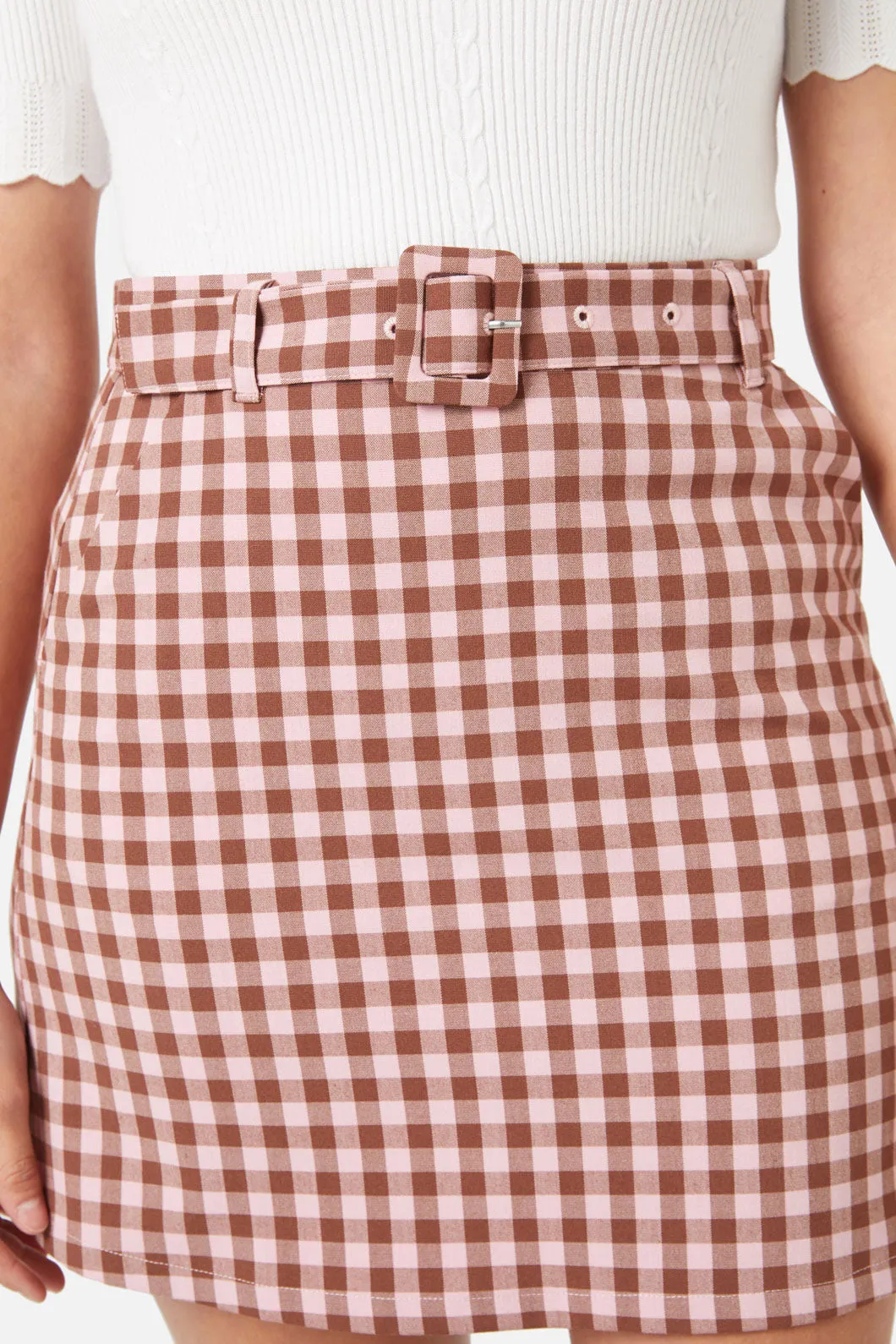 Gingham Gelati Skirt