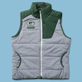 Green Bay Packers Puffer Vest Medium