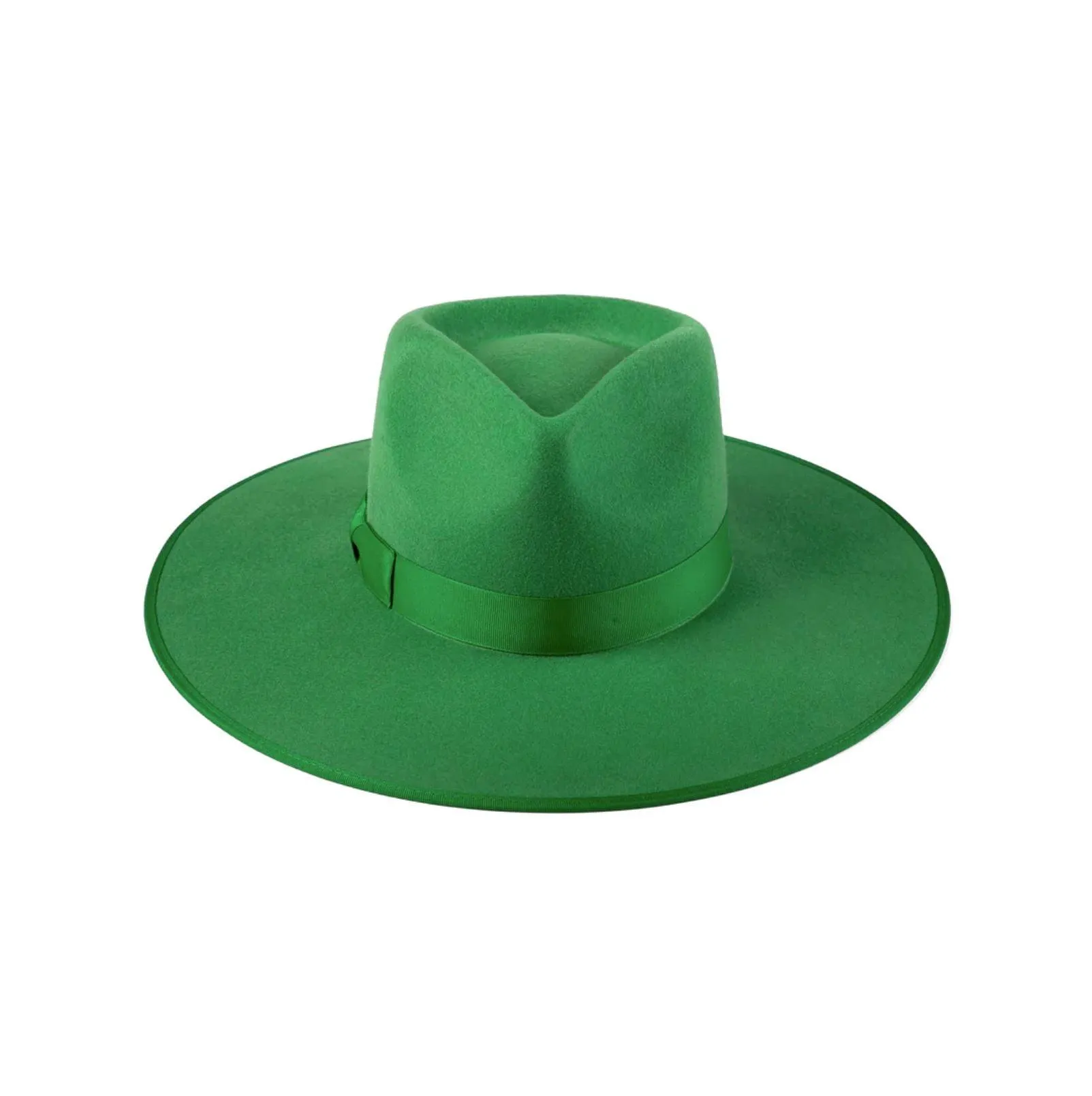 Green Wool Fedora