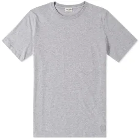 Grey Saint Laurent Classic Patch Tee