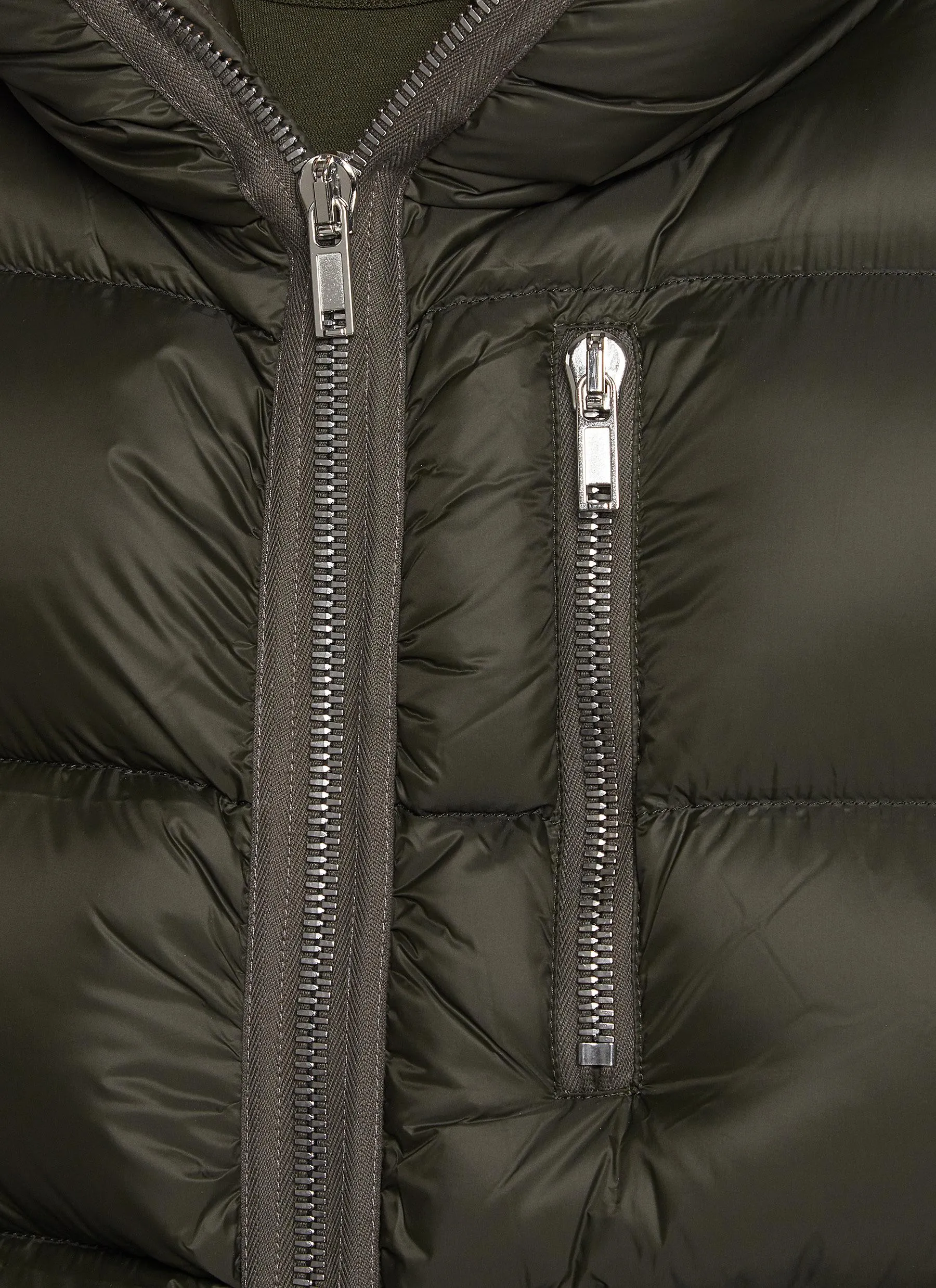 Hooded Puffer Vest by RICK OWENS