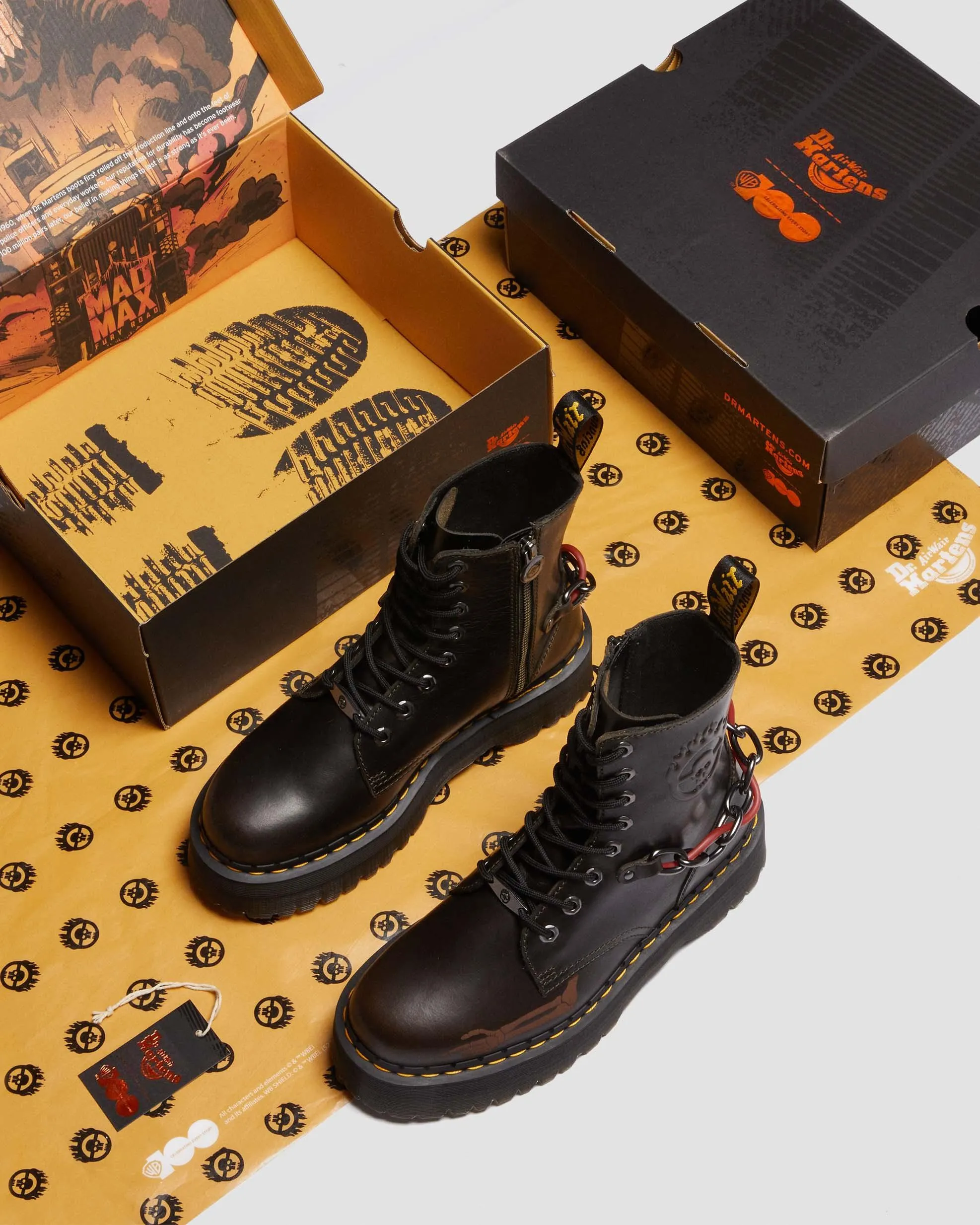 Jadon Mad Max Leather Boots