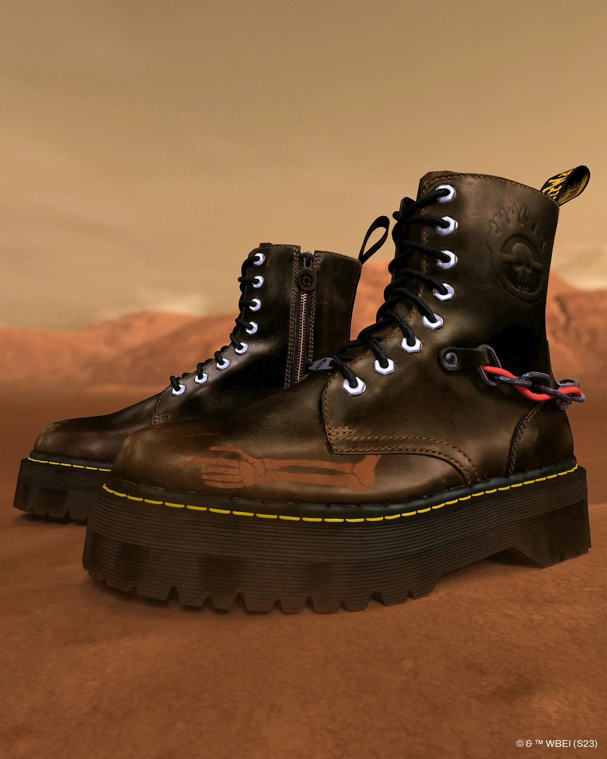 Jadon Mad Max Leather Boots