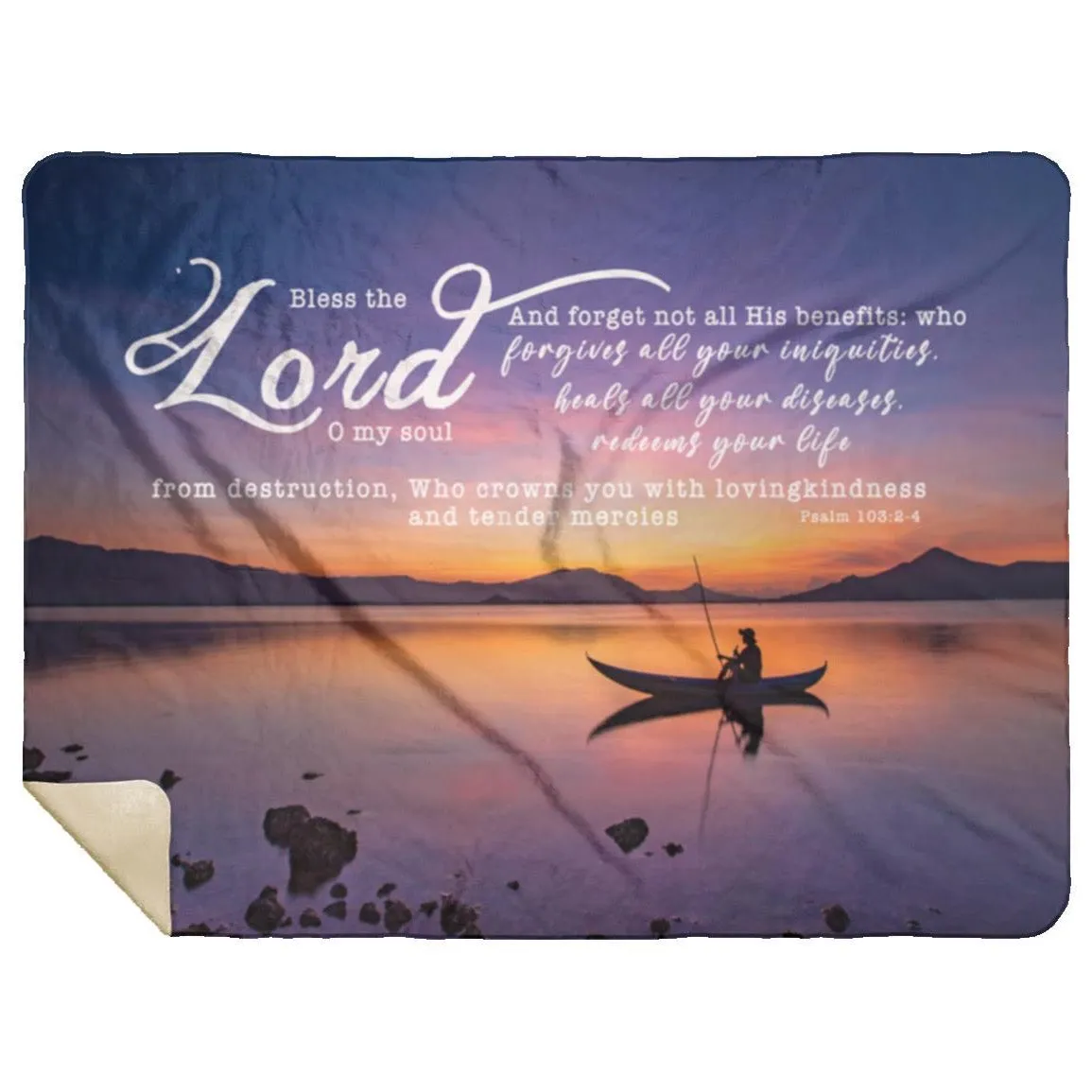 Bible Verses Blanket For Healing, Forgiveness, and Redemption