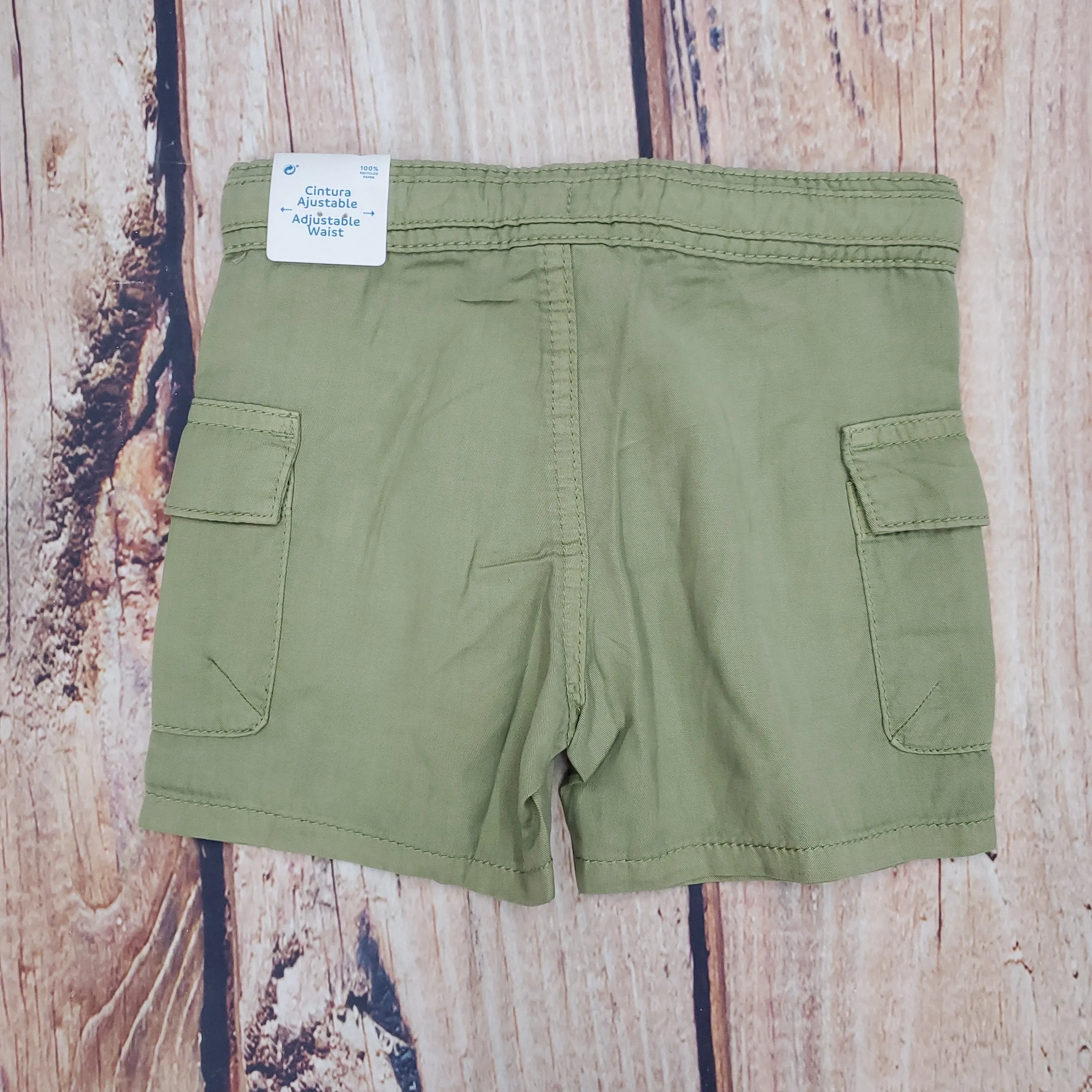 Green Cargo Shorts by Mayoral