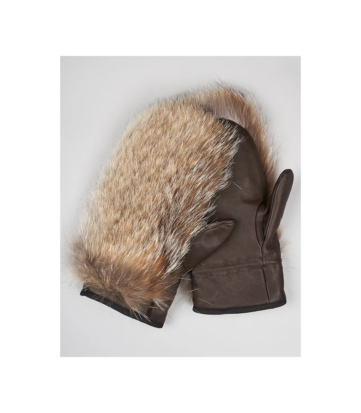 Men's Coyote Fur Mittens