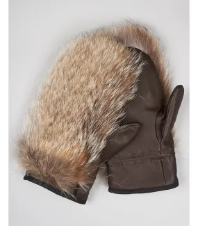 Men's Coyote Fur Mittens